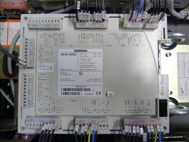 Installation d'un Automate LMV 5 Siemens